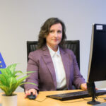 Viktoria FERENC in the EP in Strasbourg