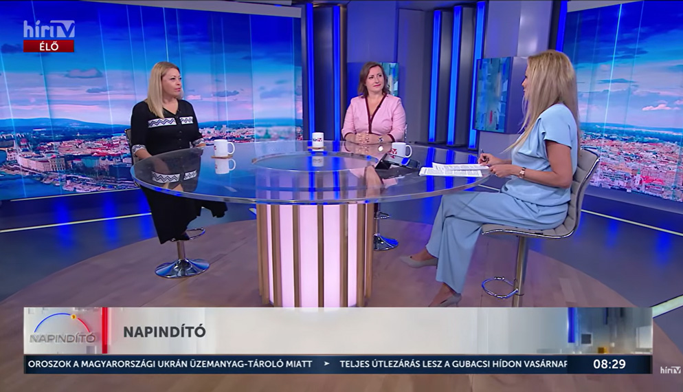 Ferenc Viktória - interjú a Hír TV-n